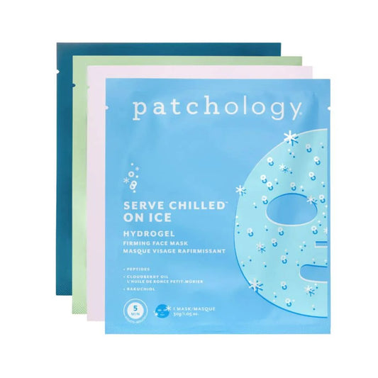 ICED SERVE CHILLED HYDROGEL FIRMING FACE MASK
