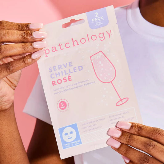 ROSÉ SERVE CHILLED
hydrating + protecting sheet mask