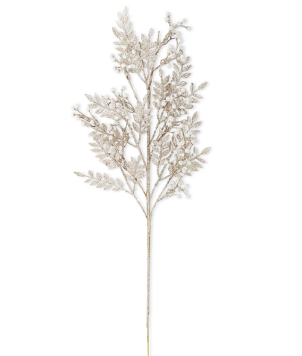Gold Leaf & Pearl Stem