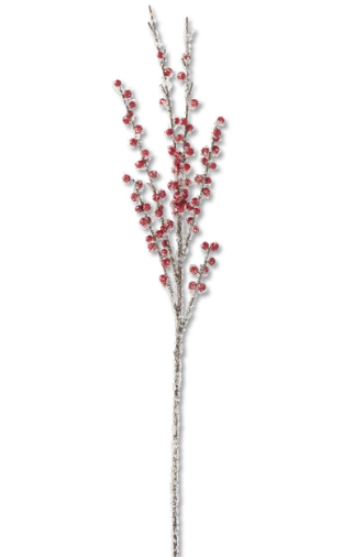 Iced Red Berry Stem