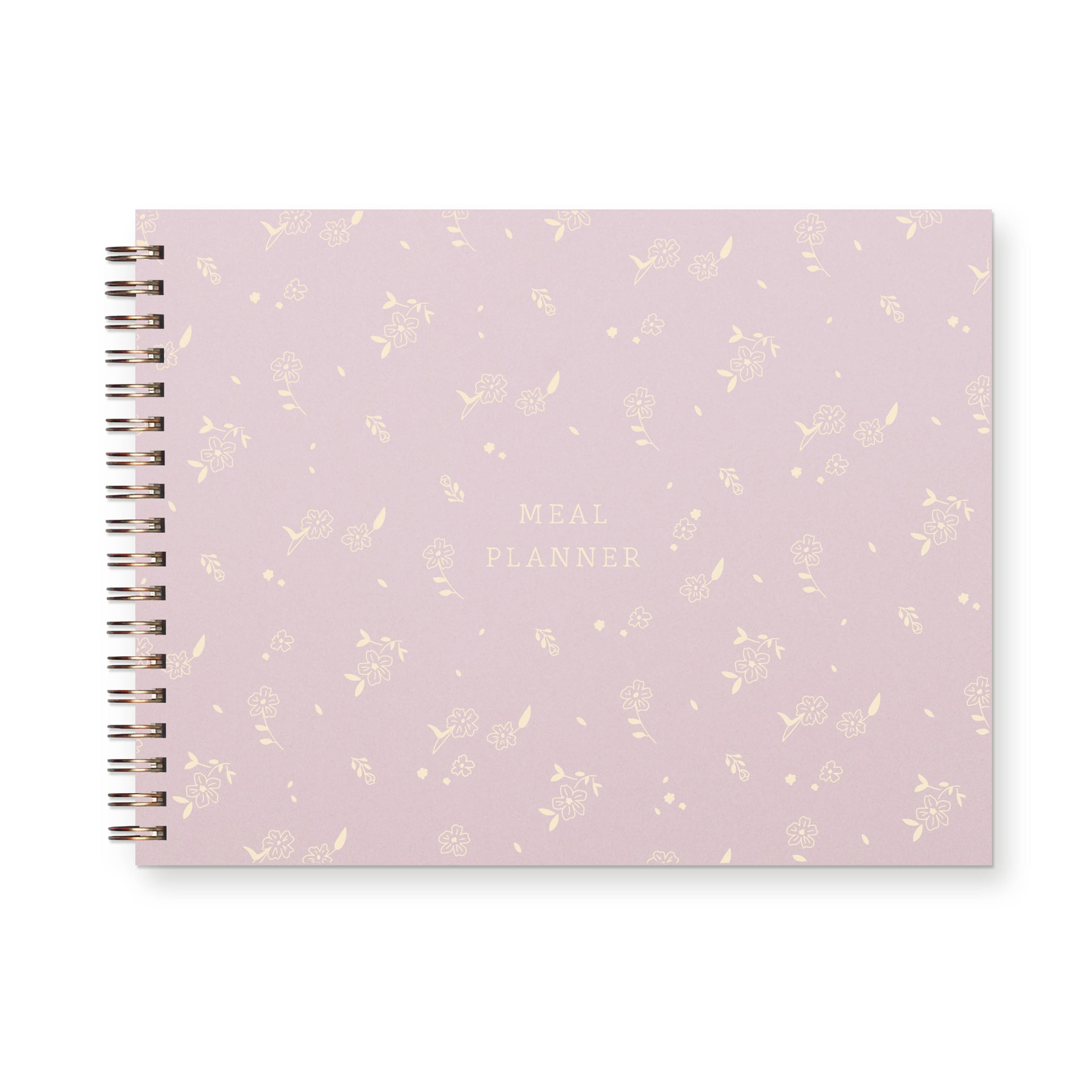 Scattered Flowers Meal Planner