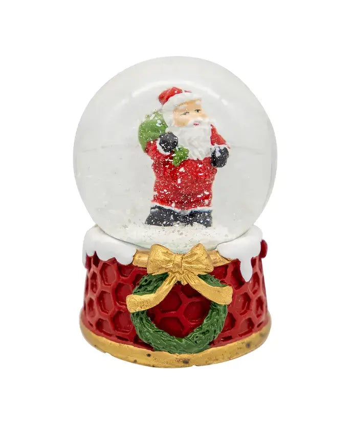 45mm Santa/Snowman Water Globes 3 Assorted#