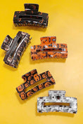 Load image into Gallery viewer, HALLOWEEN PUMPKIN GHOST HAIR CLAW CLIPS | 40H845
