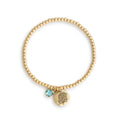 Load image into Gallery viewer, Birthstone Charm Bracelet - March
