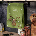 Load image into Gallery viewer, Happy Howliday Kitchen Towel
