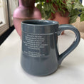 Load image into Gallery viewer, Man of Strength Pottery Mug
