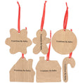 Load image into Gallery viewer, Gingerbread Mini Ornament Set
