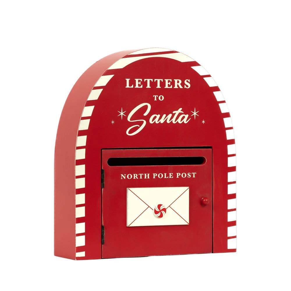 Wood mailbox LETTERS Christmas Décor