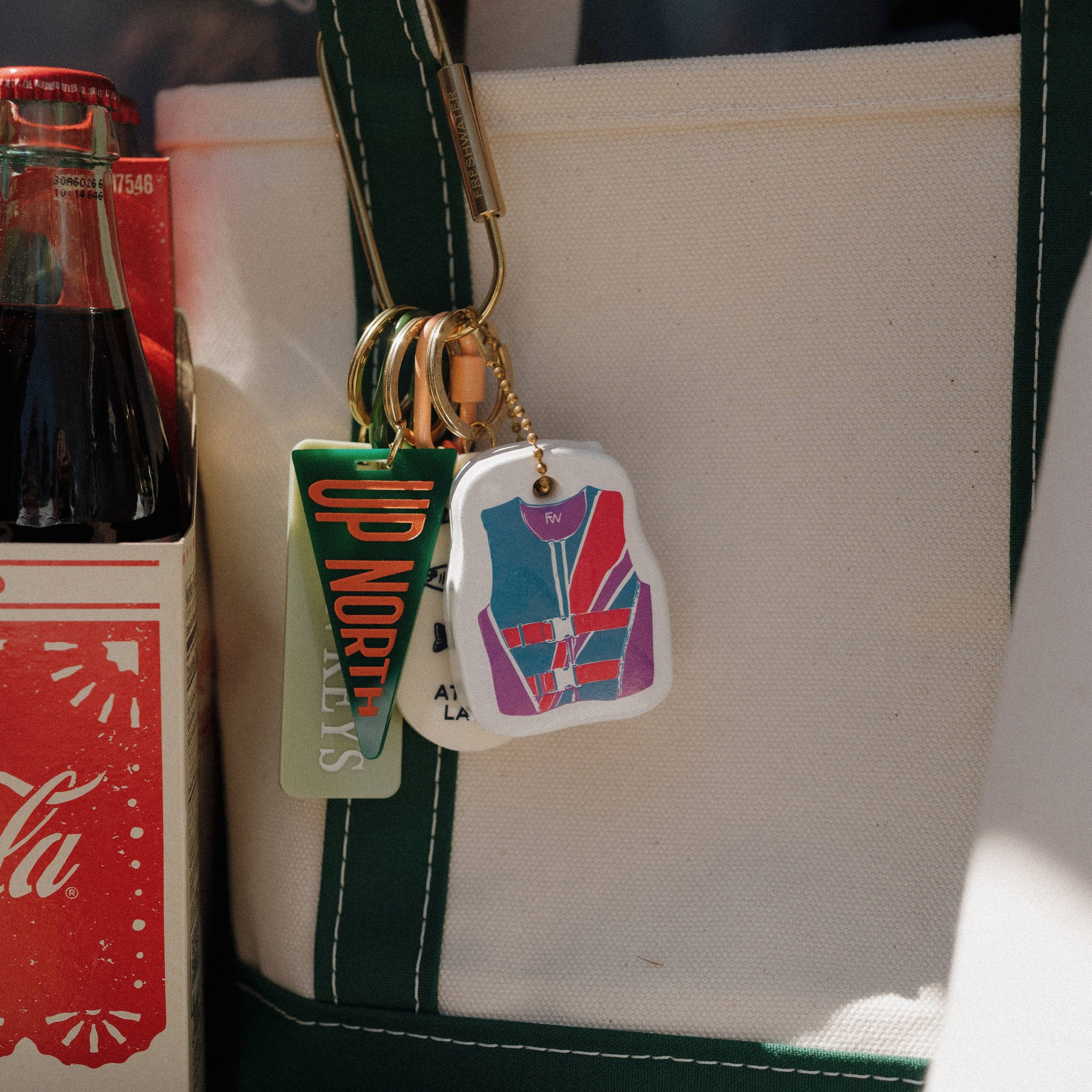 '90s Lifejacket Floating Keychain
