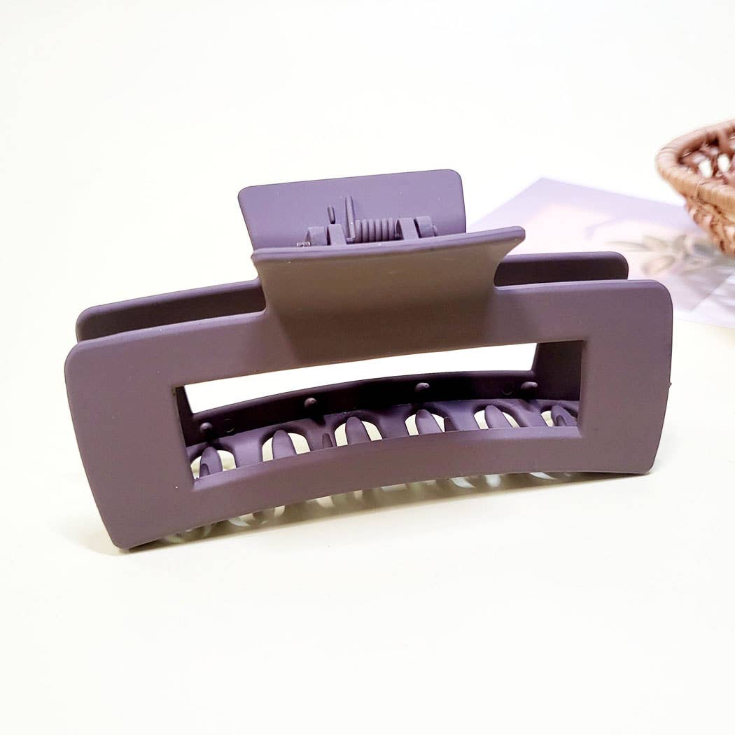 Matte Color Hair Claw Clip