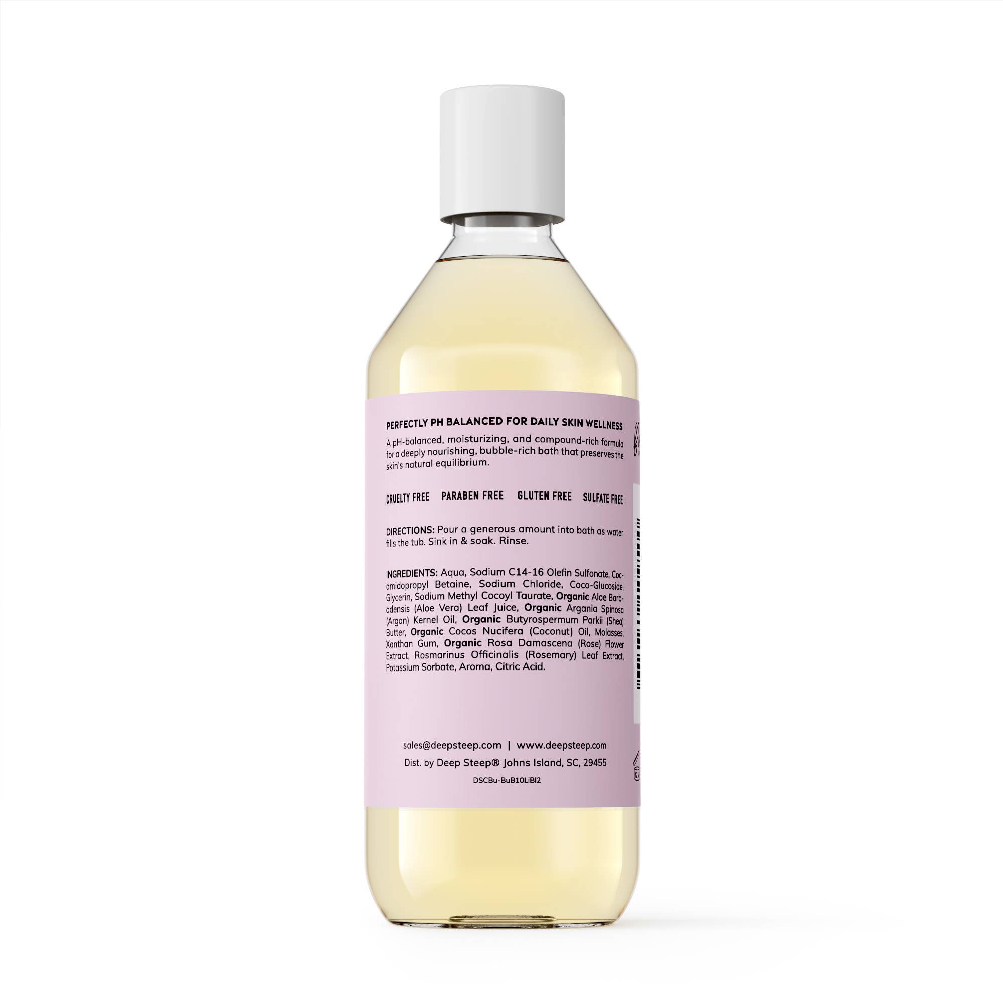 Lilac Blossom Hypoallergenic Gentle Bubble Bath 10oz