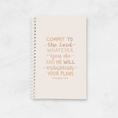 Load image into Gallery viewer, Notebook - Proverbs 16:3
