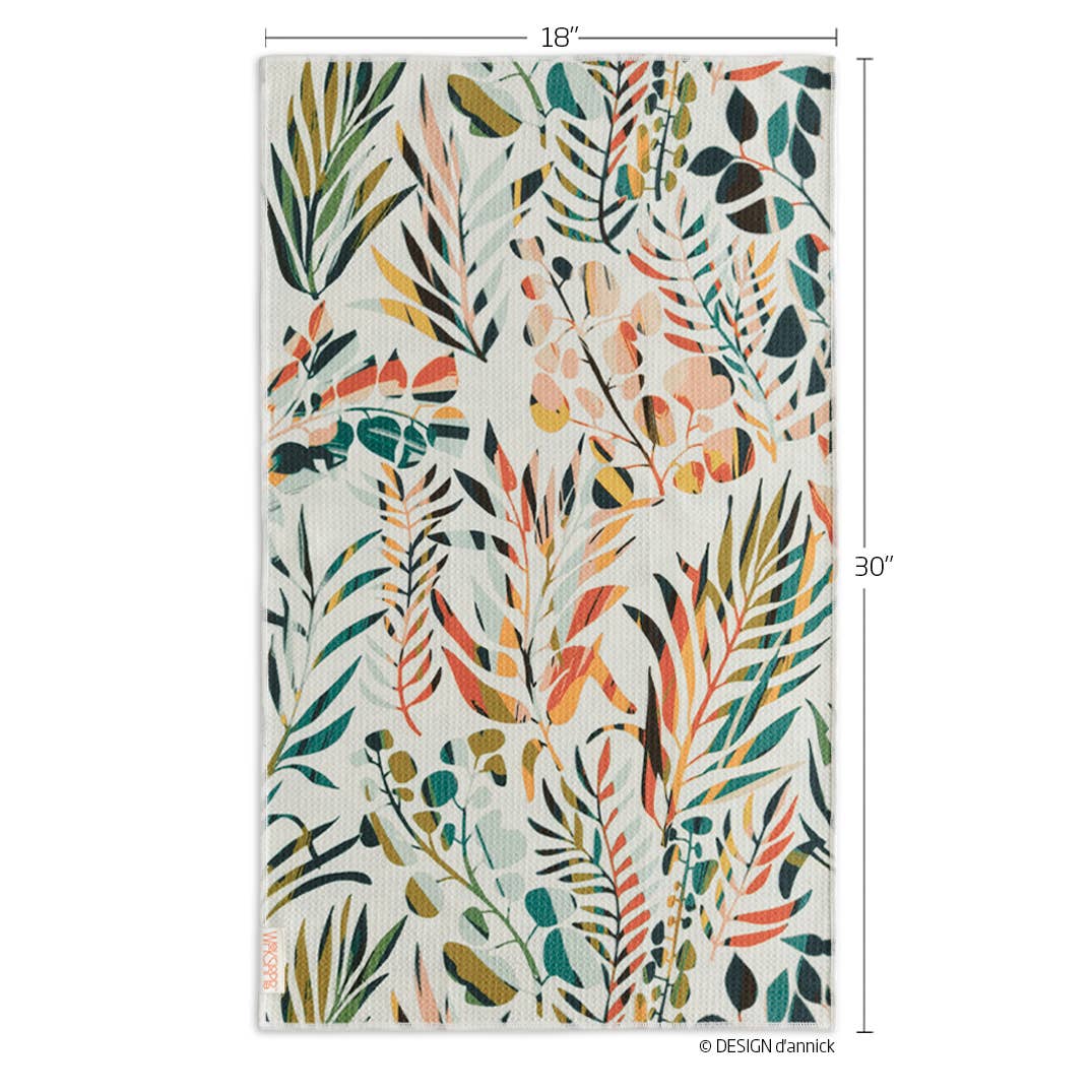Colorful Leaves | Microfiber Kitchen Dish Towel