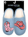 Load image into Gallery viewer, Indoor / Outdoor Slippers - Feminine Florals - Pink
