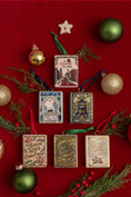 Load image into Gallery viewer, Ceramic Book Ornament, Silent Night

