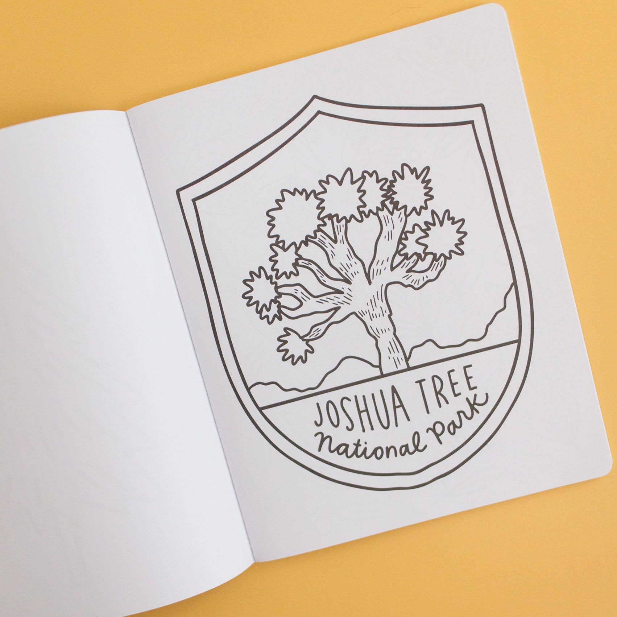 National Parks Coloring Book