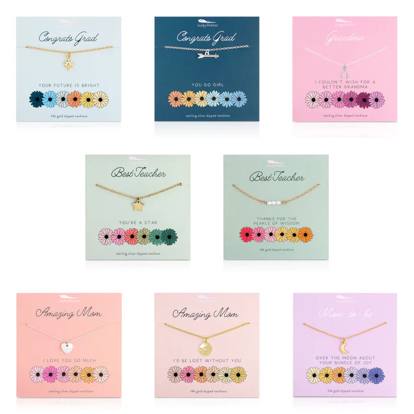 Lucky Feather Necklaces