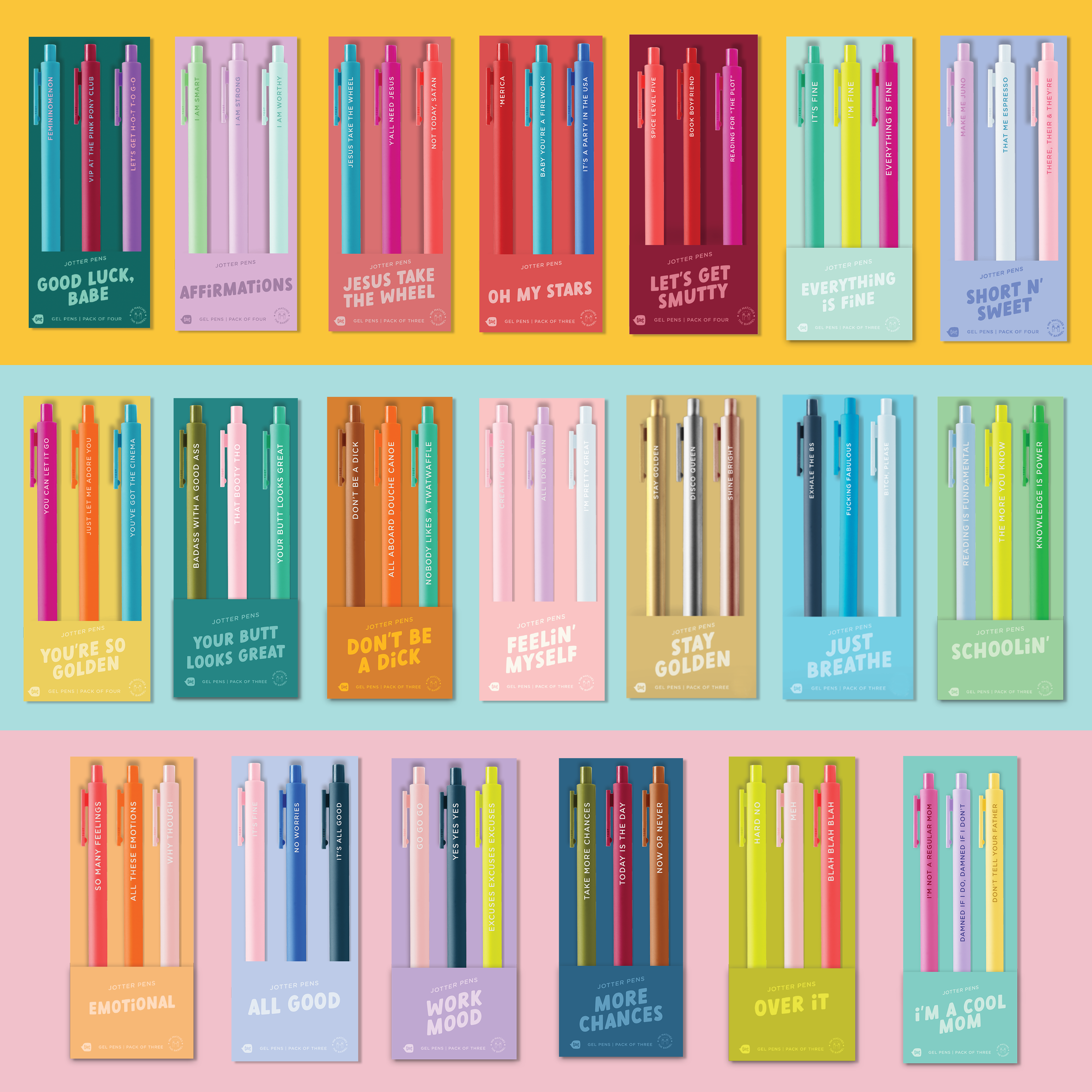 Jotter Sets - 3 pack (TOPSELLER!!!!)