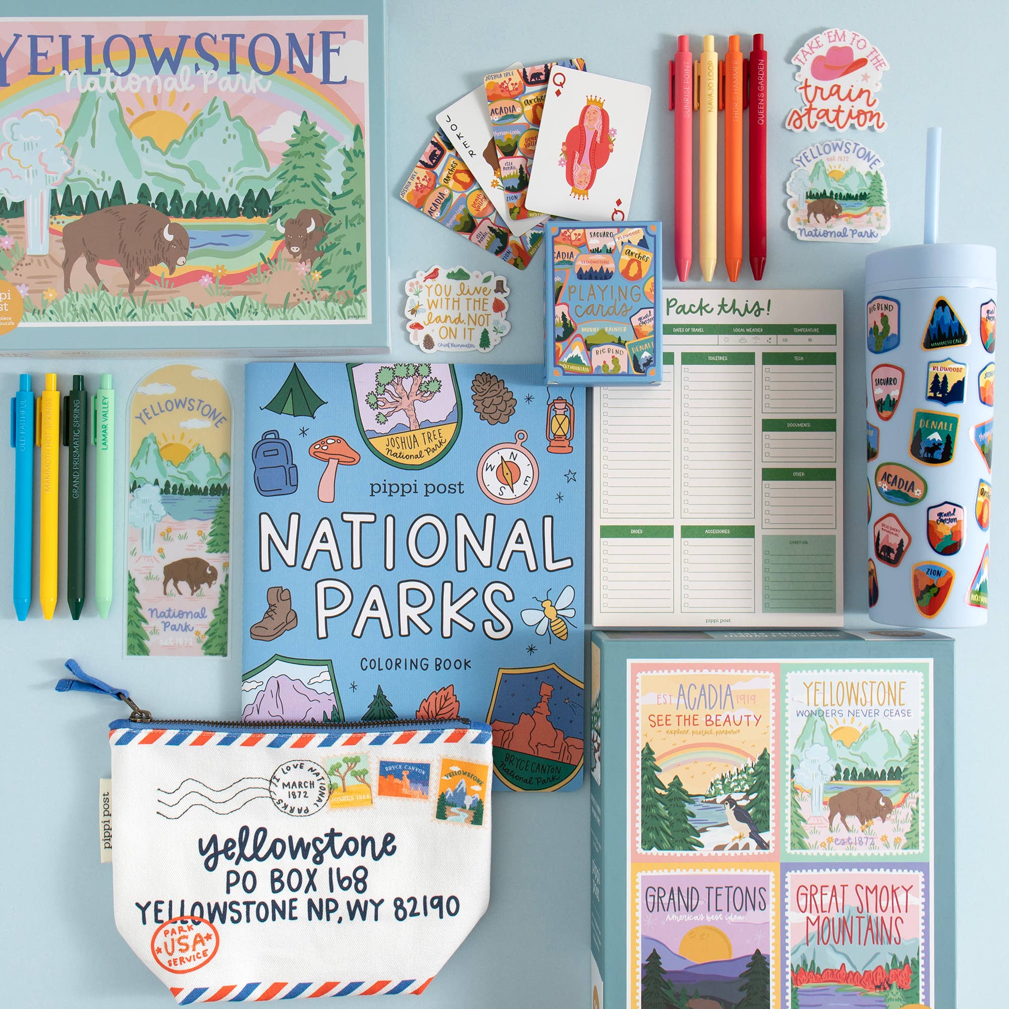 National Parks Coloring Book