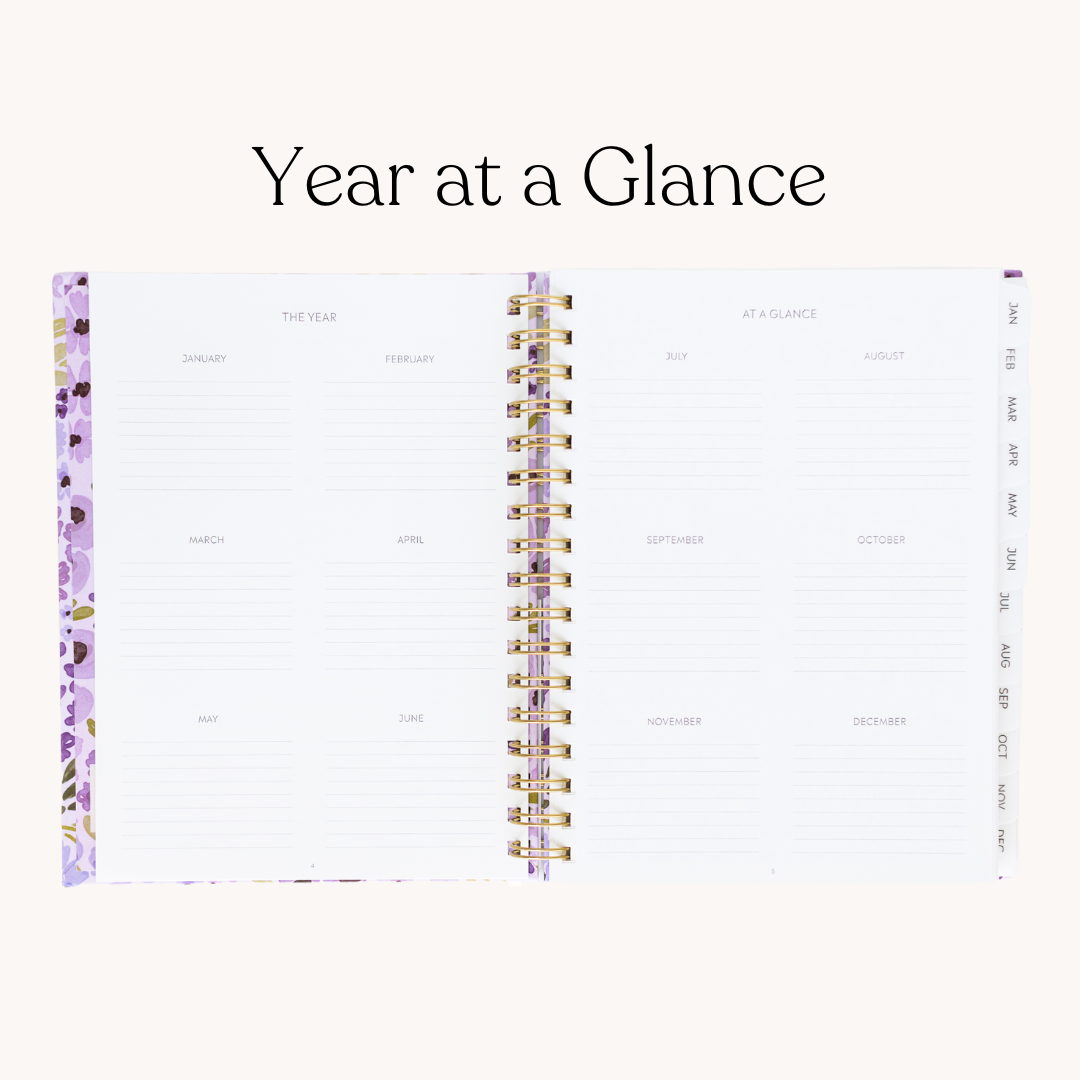 Strawberry 2025 Yearly Planner