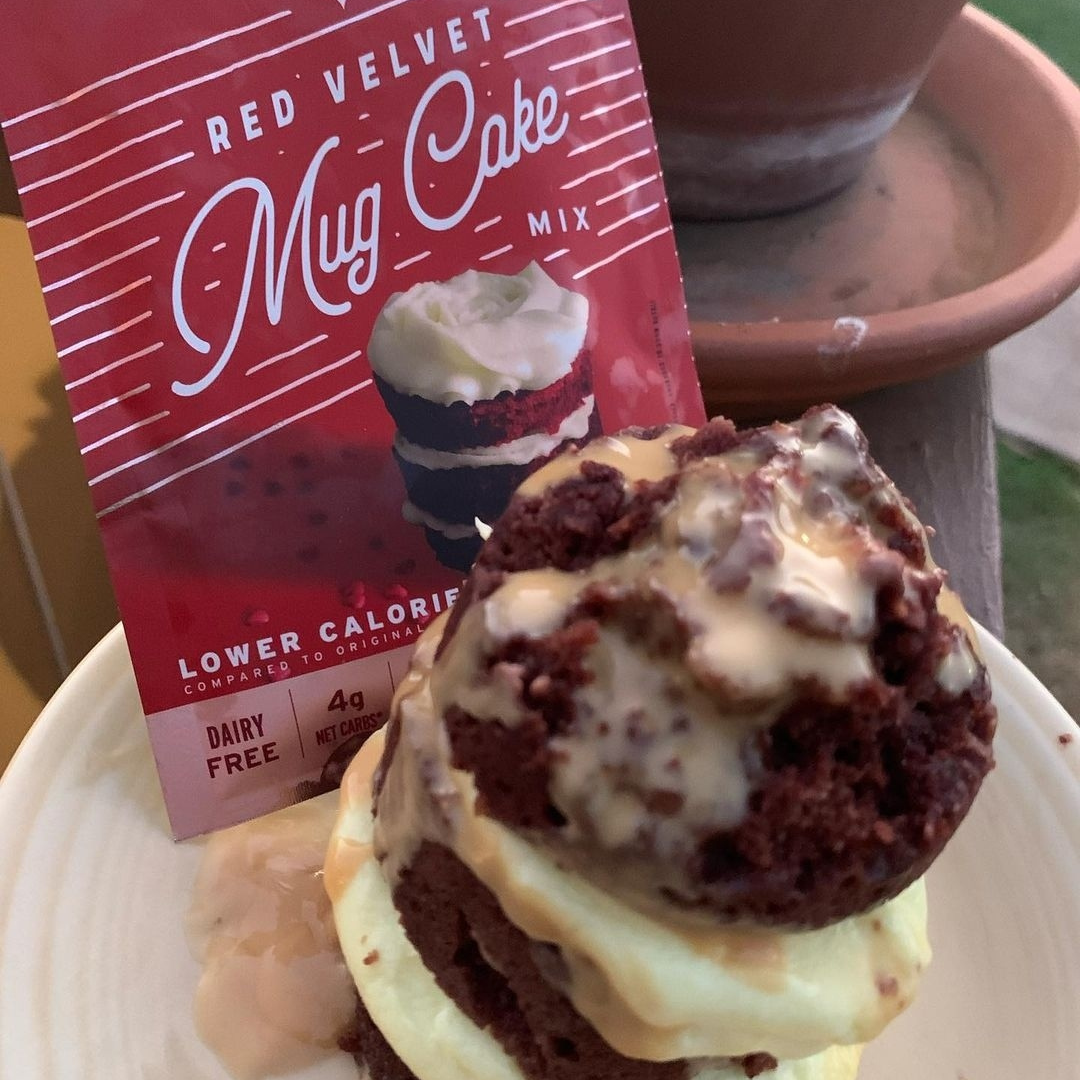 Red Velvet Mug Cake Quick Mix - Keto, Dairy-Free