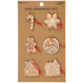 Load image into Gallery viewer, Gingerbread Mini Ornament Set
