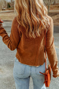 Load image into Gallery viewer, LDC Textured Round Neck Long Sleeve Top
