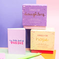 Load image into Gallery viewer, Verses for Hope – Bible Verse Card Set with Display Stand
