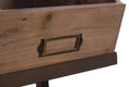 Load image into Gallery viewer, Industrial Wooden Bin Organizer with 7 bins
