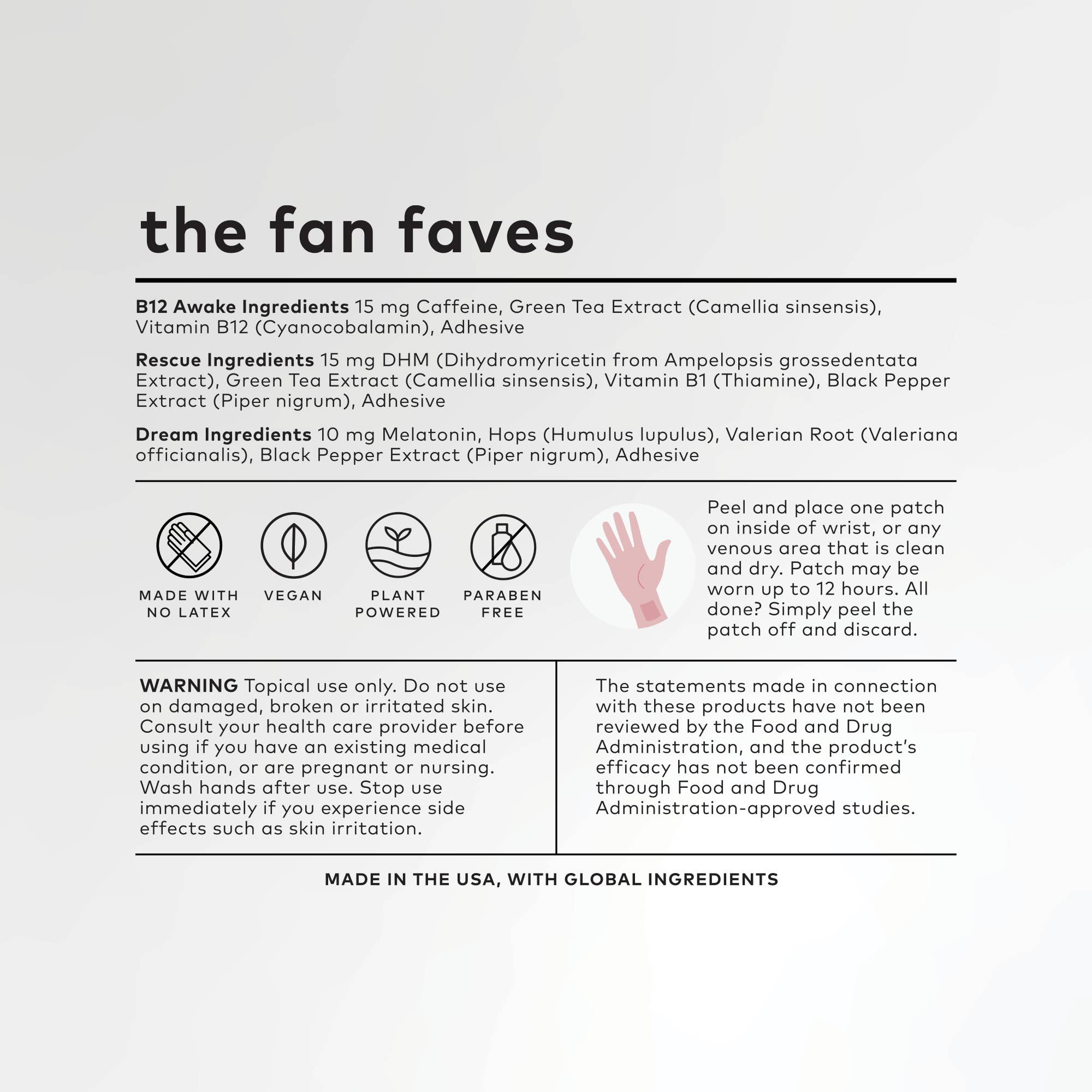 The Fan Faves Wearable Wellness Gift Set