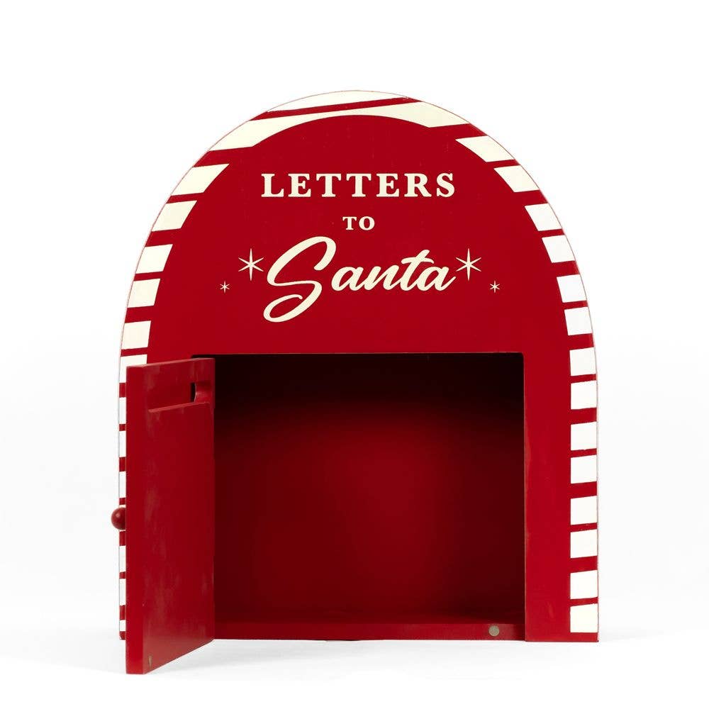 Wood mailbox LETTERS Christmas Décor