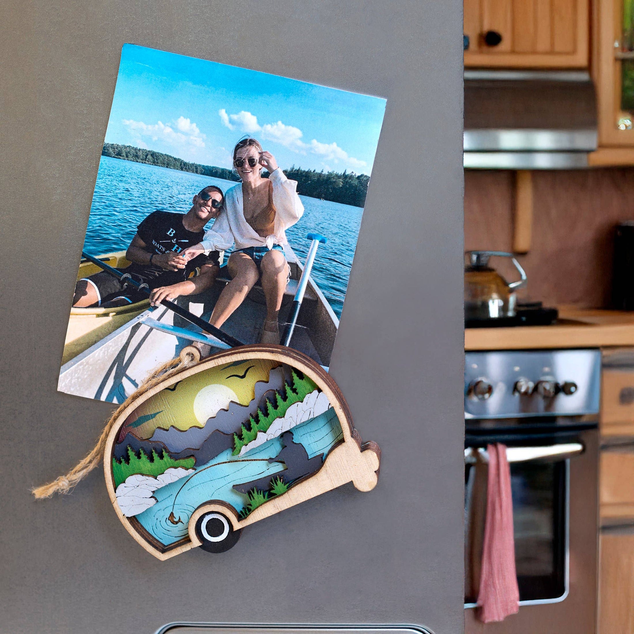 Camper Magnetic Ornament
