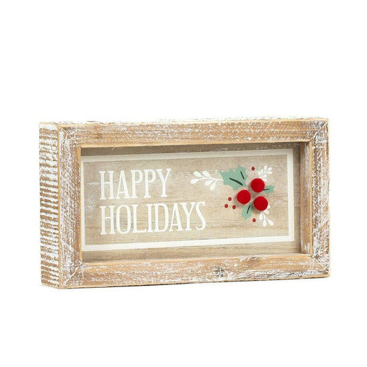 HAPPY HOLIDAYS & LOVE Christmas Décor