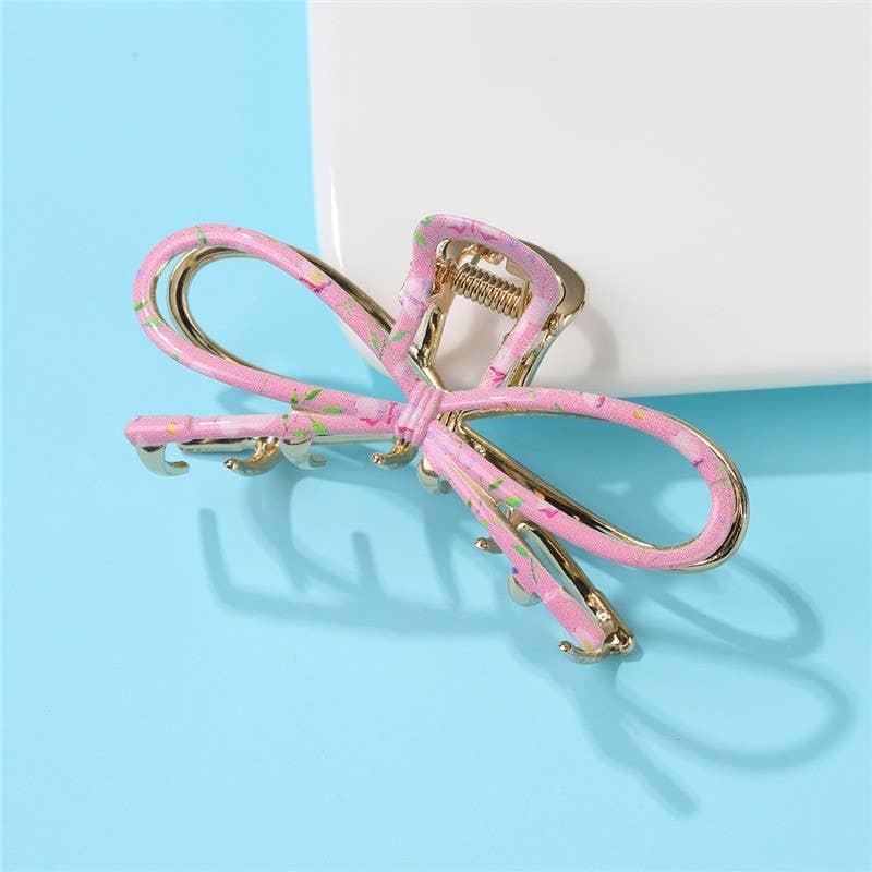 Botanical Floral Coquette Clip Hair Claw Clips | 40H1102