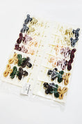 Load image into Gallery viewer, 3 pcs Ribbon Shape Matte Color Hair Claw Clip Set
