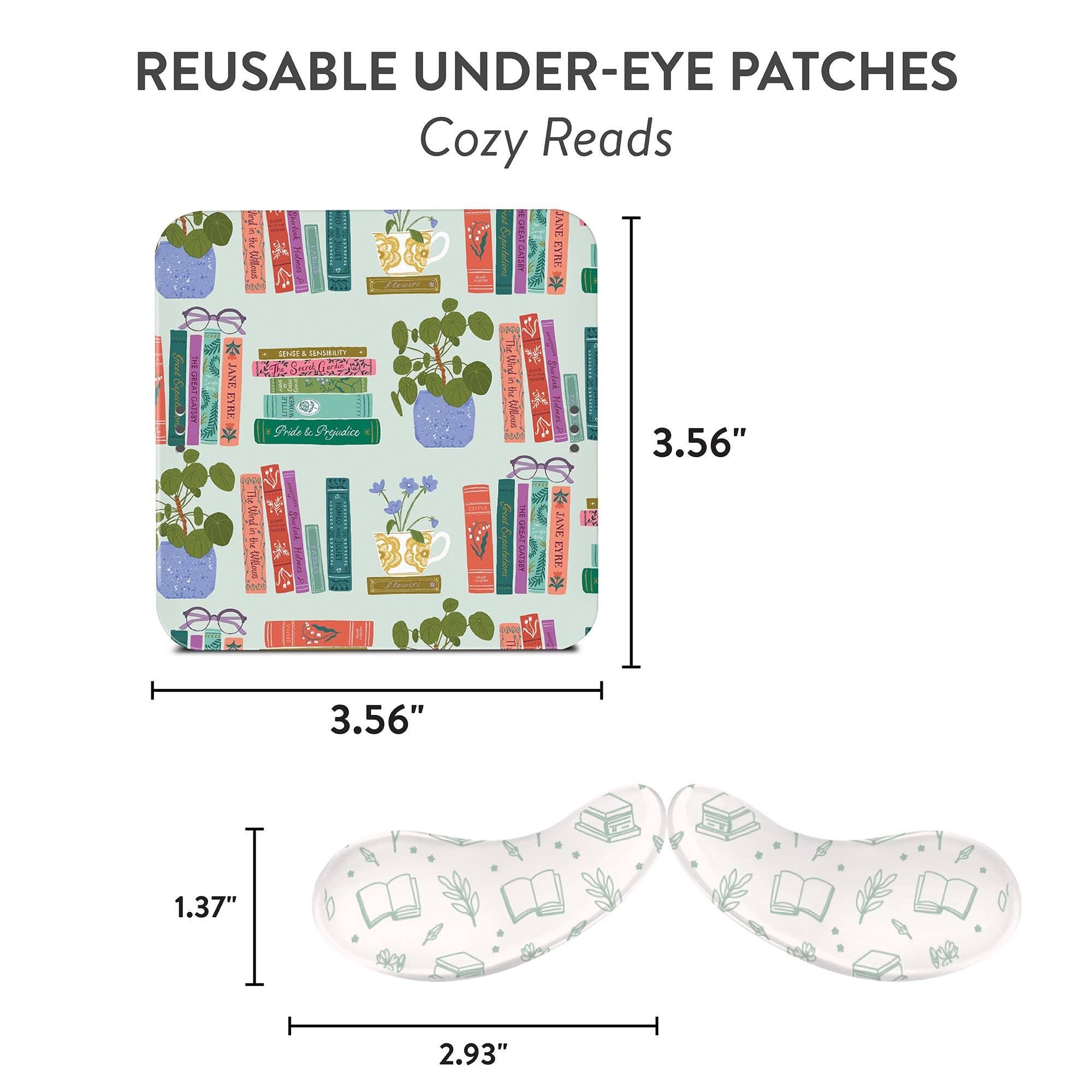 Cozy Reads Reusable Under-Eye Patches