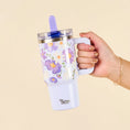 Load image into Gallery viewer, 20 oz Lifestyle Flip Straw Tumble Waterbottle
