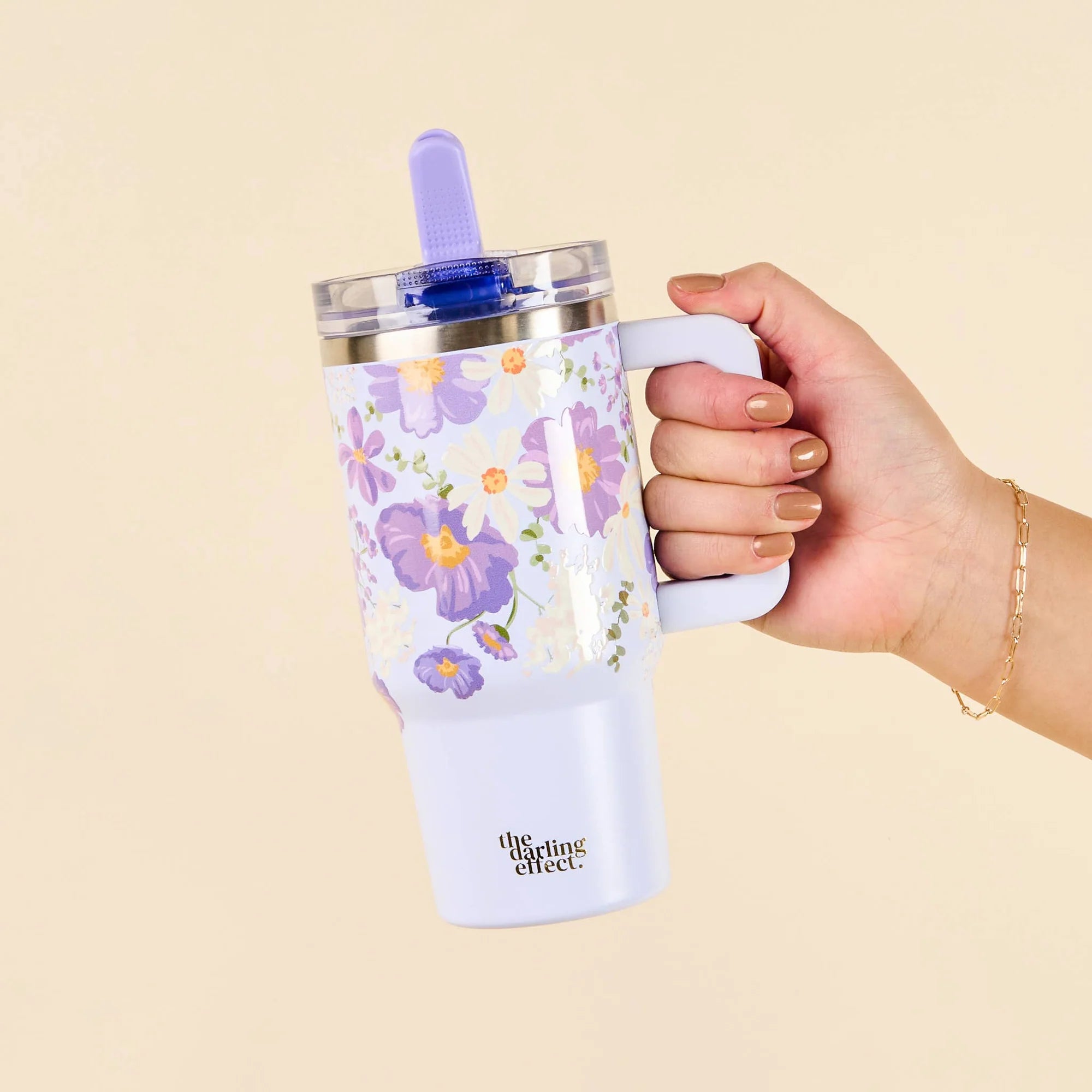20 oz Lifestyle Flip Straw Tumble Waterbottle
