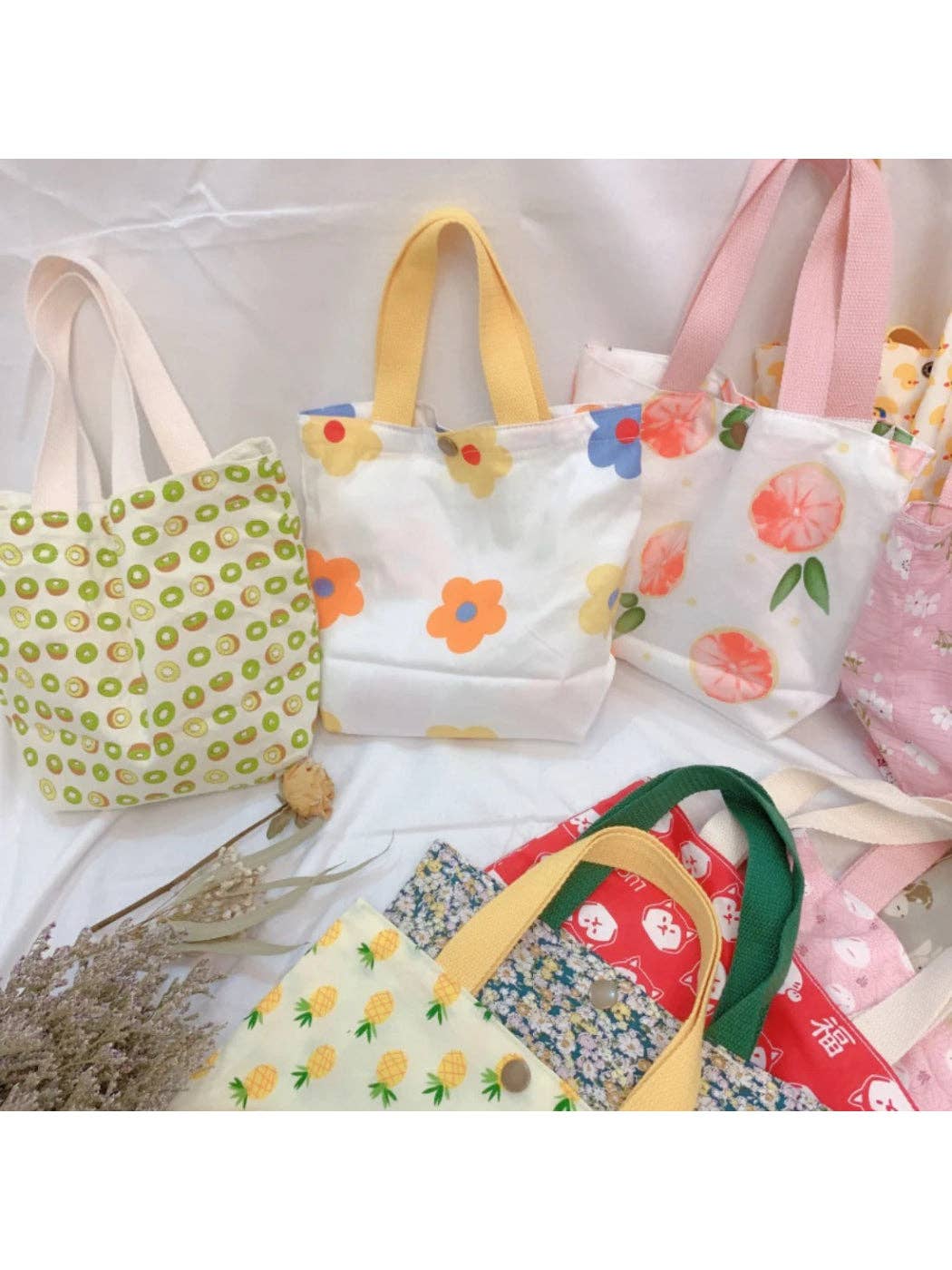 Cosbai - Small Mini Canvas Bag