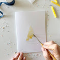 Load image into Gallery viewer, Celebrate paintable watercolor notecard set
