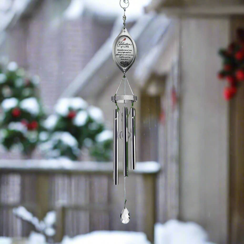 Celebration Of Life Memorial Windchime Gift Boxed 6360