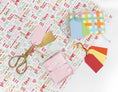 Load image into Gallery viewer, Spring Check Medium Gift Bag
