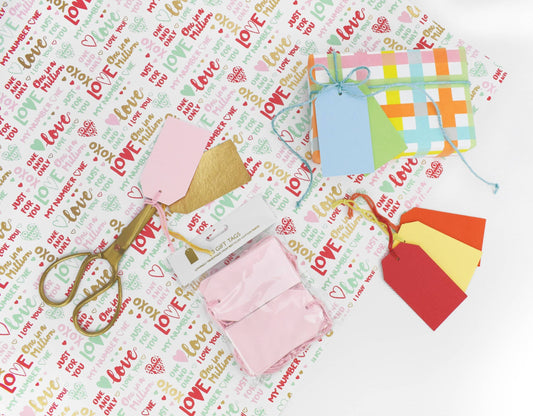 Spring Check Medium Gift Bag