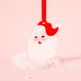 Load image into Gallery viewer, Holiday Tree Ornament-Santa Shape
