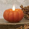 Load image into Gallery viewer, Pumpkin LED Timer Candle - 3.5"

