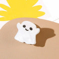 Load image into Gallery viewer, HALLOWEEN PUMPKIN GHOST SET OF 4 HAIR CLAW CLIPS | 40H973
