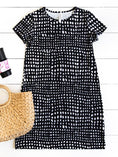 Load image into Gallery viewer, Dot Pattern Pocket Tee Dress
