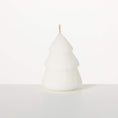 Load image into Gallery viewer, WHITE CHRISTMAS TREE CANDLE
