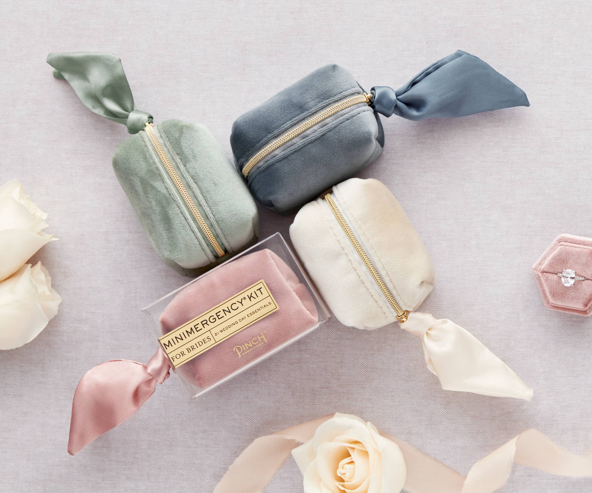 Velvet Minimergency Kits for Bridesmaids