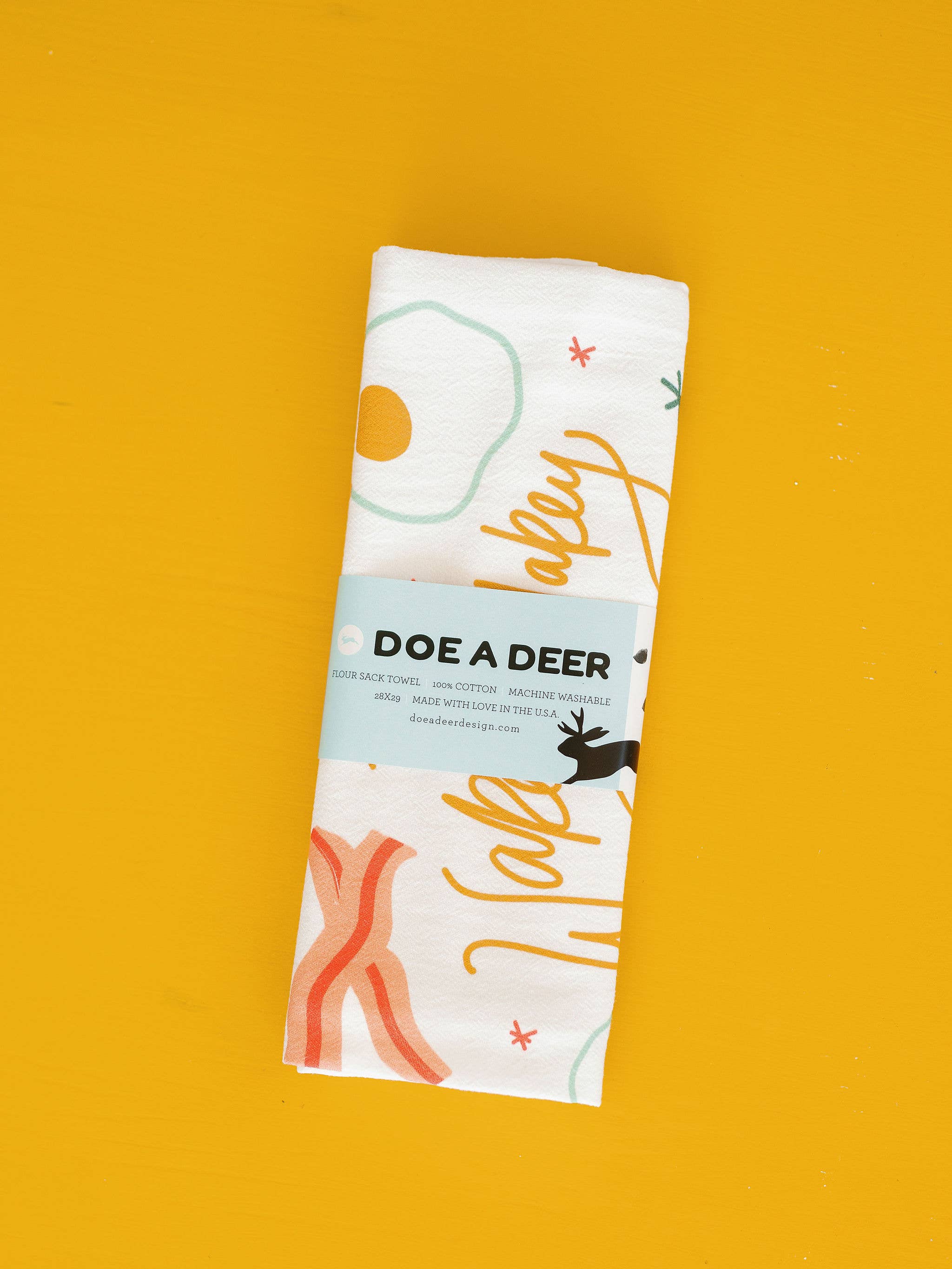 Wakey Wakey - Flour Sack Towel | Breakfast